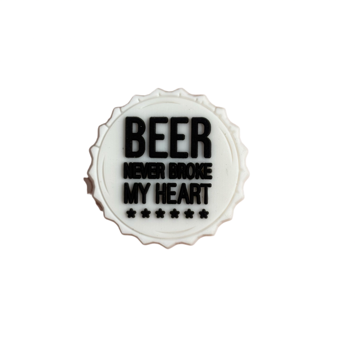 Beer Never Broke My Heart Charm