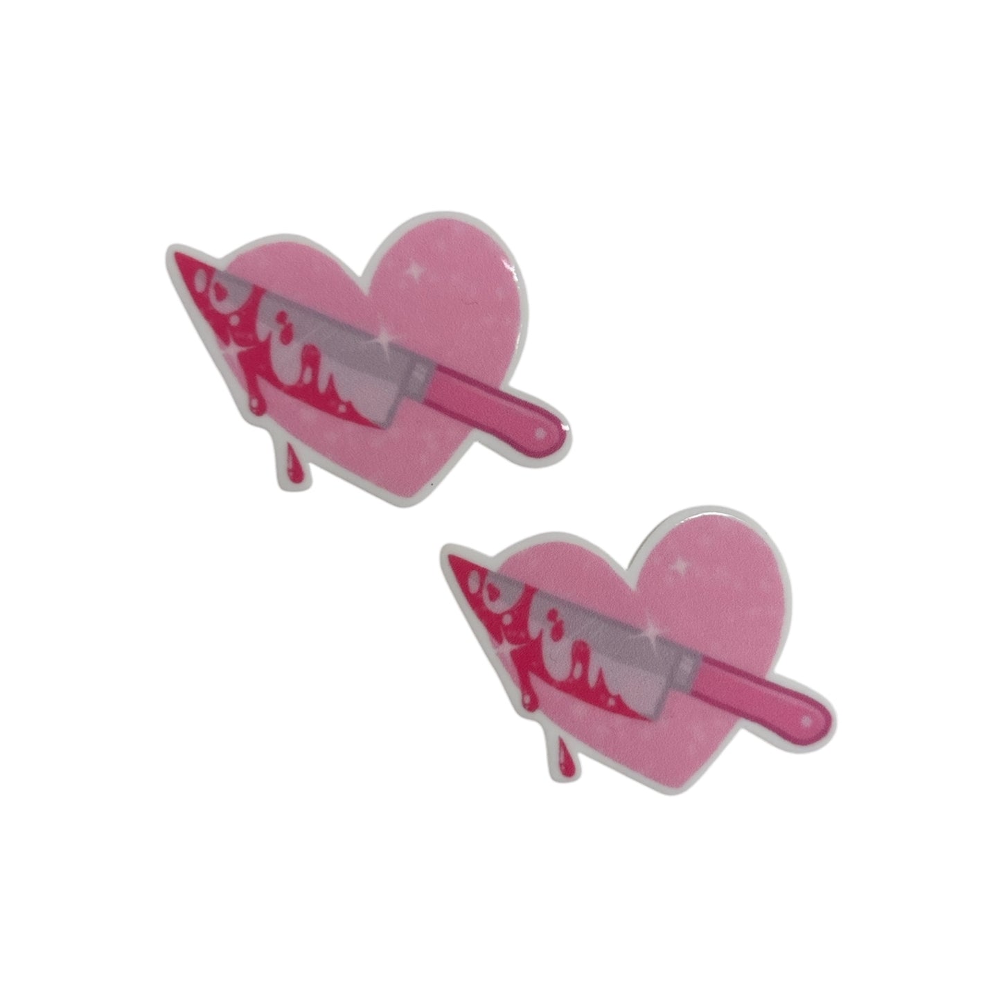 Knifey Heart Resin Planar