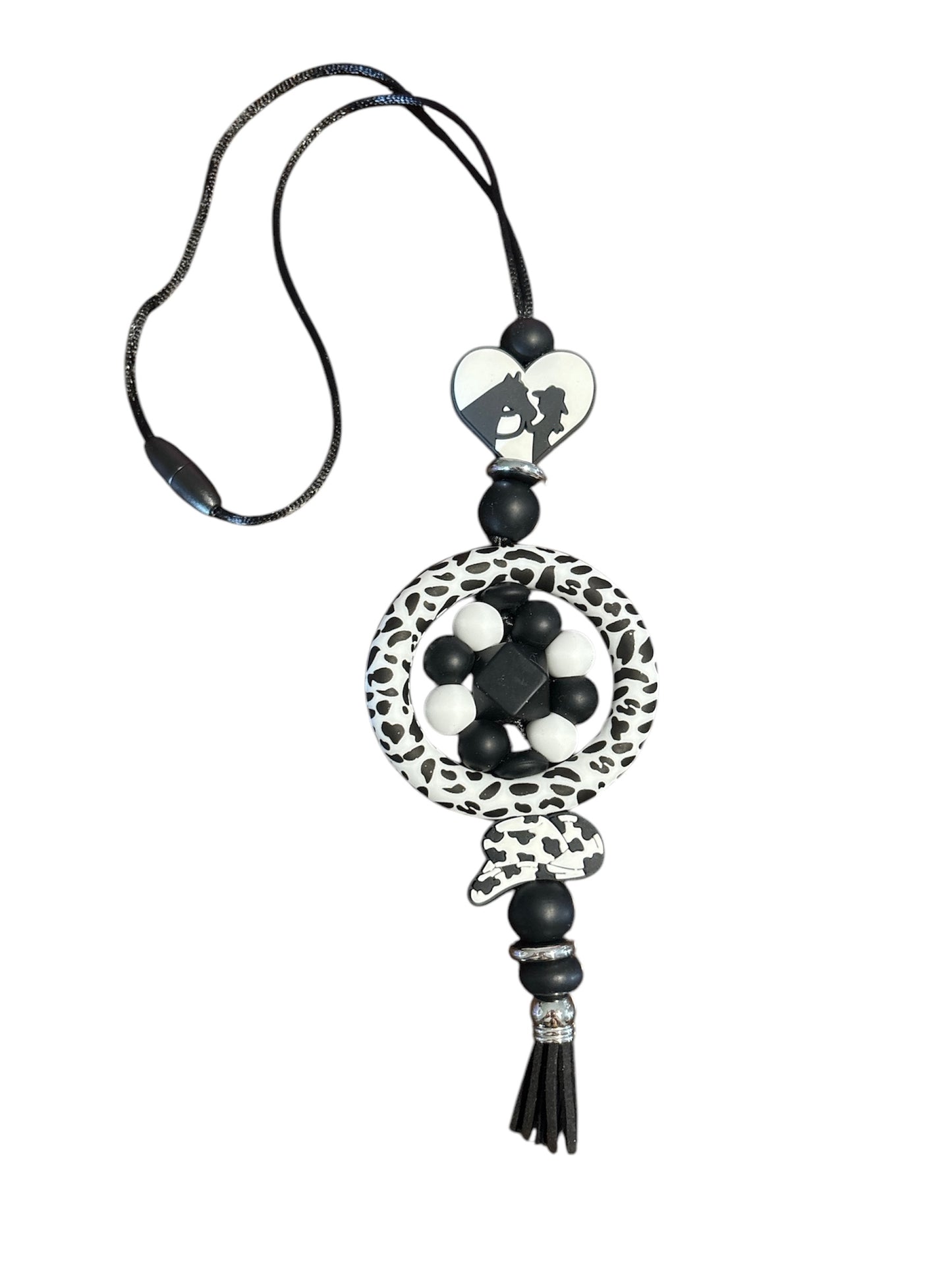 Cowgirl Car Charm