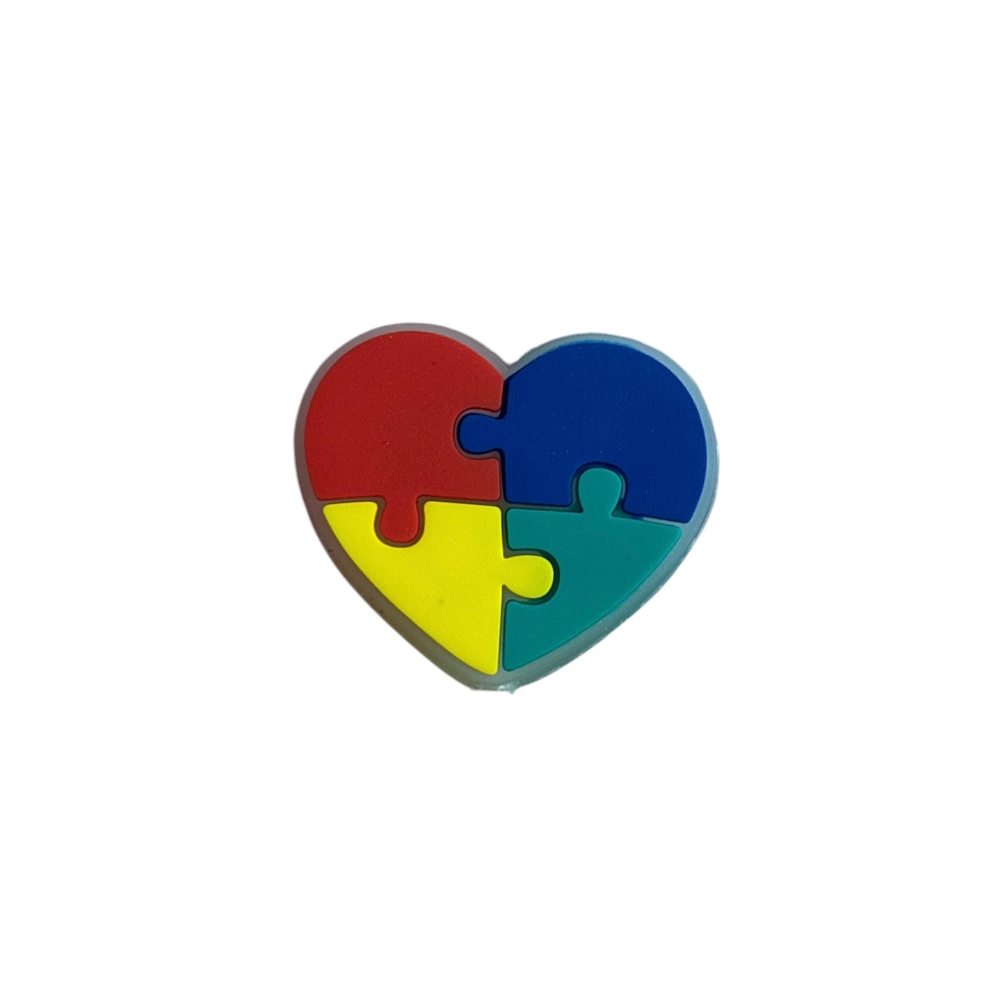 Autism Heart Focal Bead