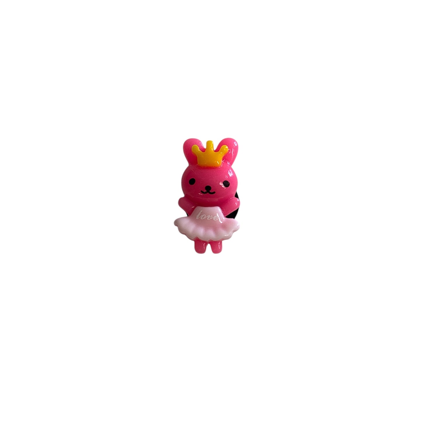 3D Pink Bunny Charm