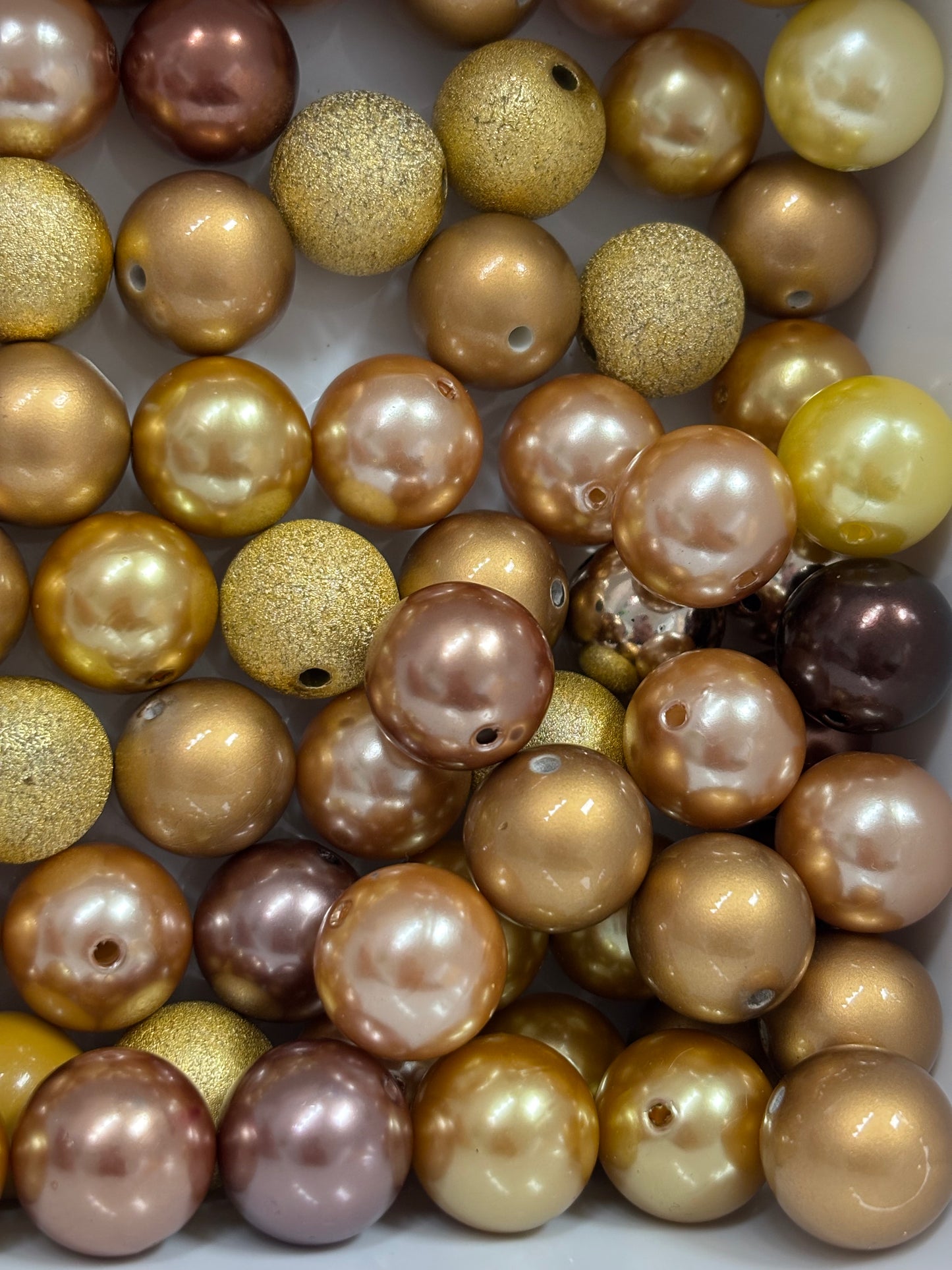 18mm Bead Mix - You’re So Golden