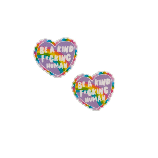 Be A Kind F*cking Human Resin Planar