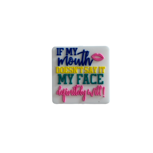 My Face Focal Bead