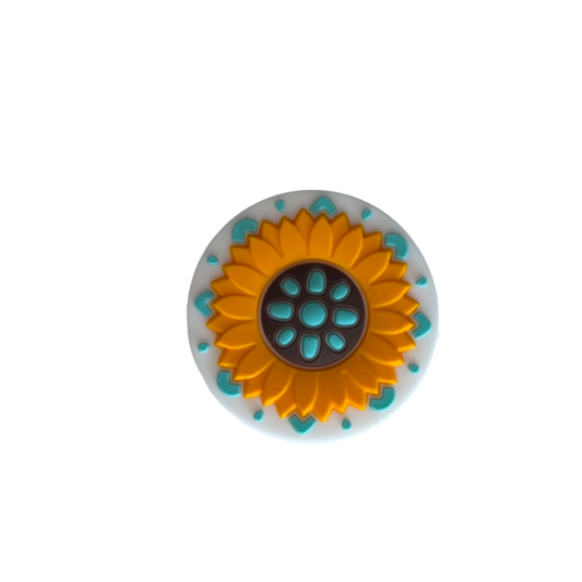Western Sunflower Focal Bead