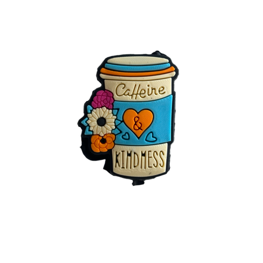 Caffeine & Kindness Focal Bead