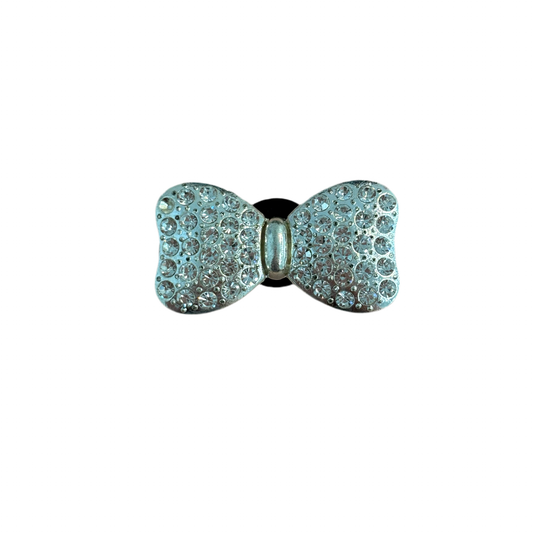Metal Dia Bow Charm