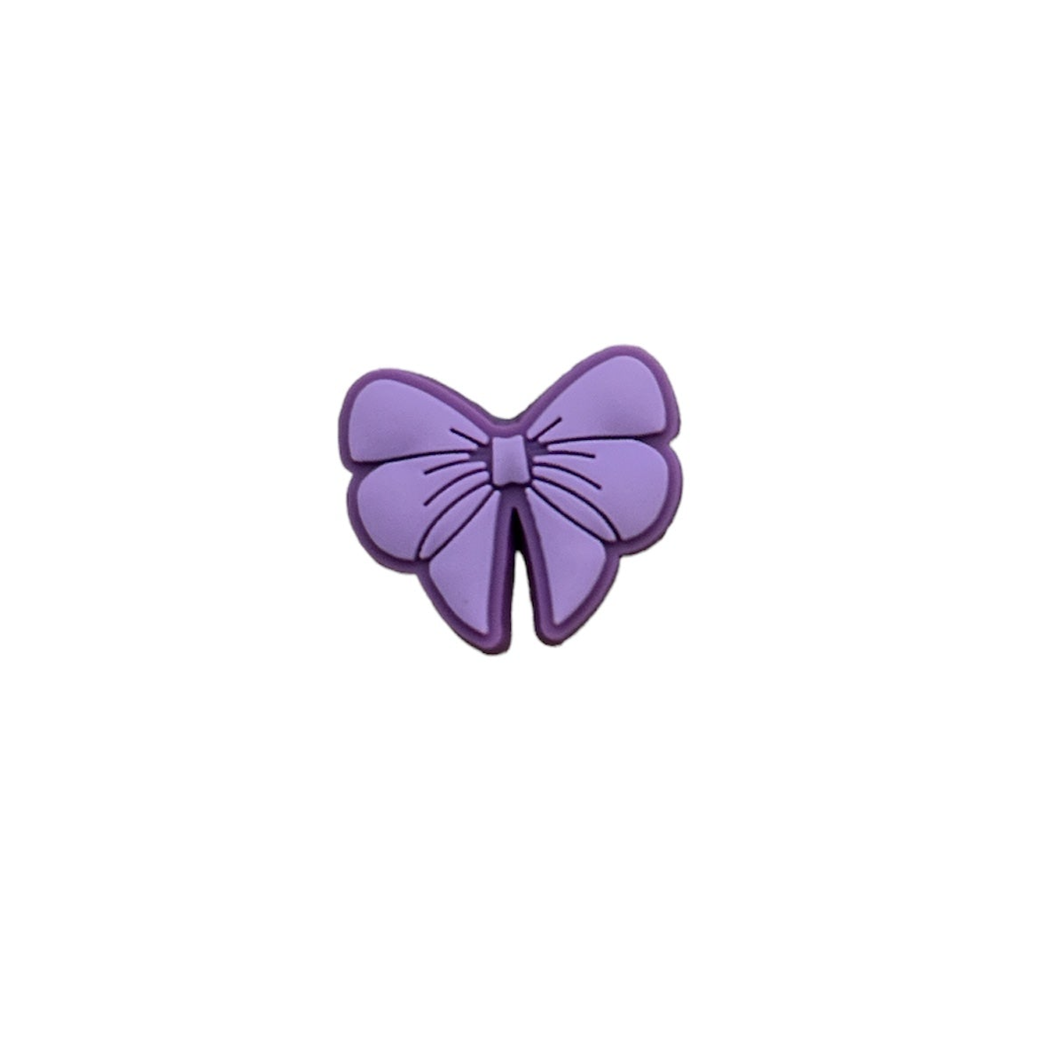Purple Bow Charm