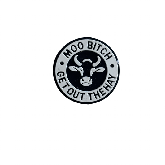 Moo Bitch Focal Bead