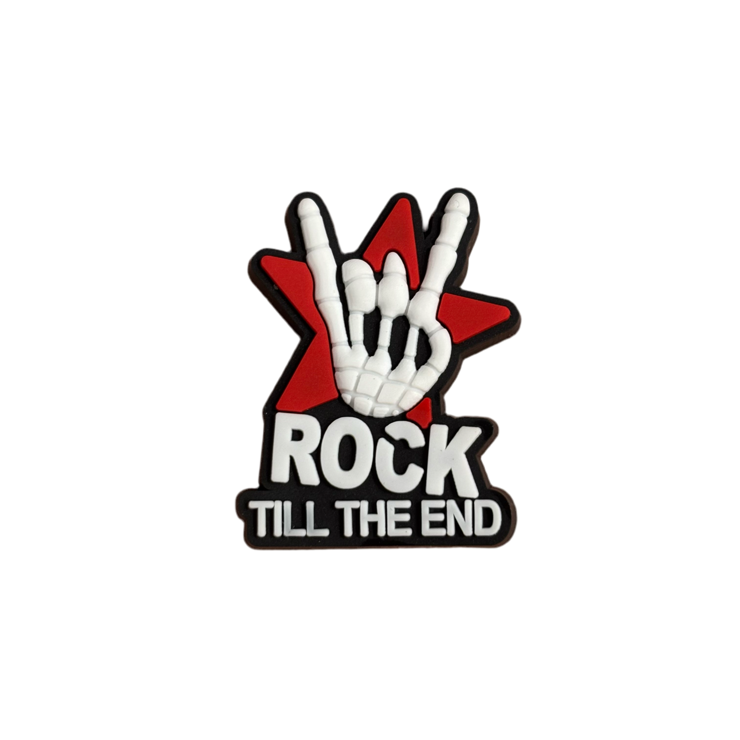 Rock Till The End Charm