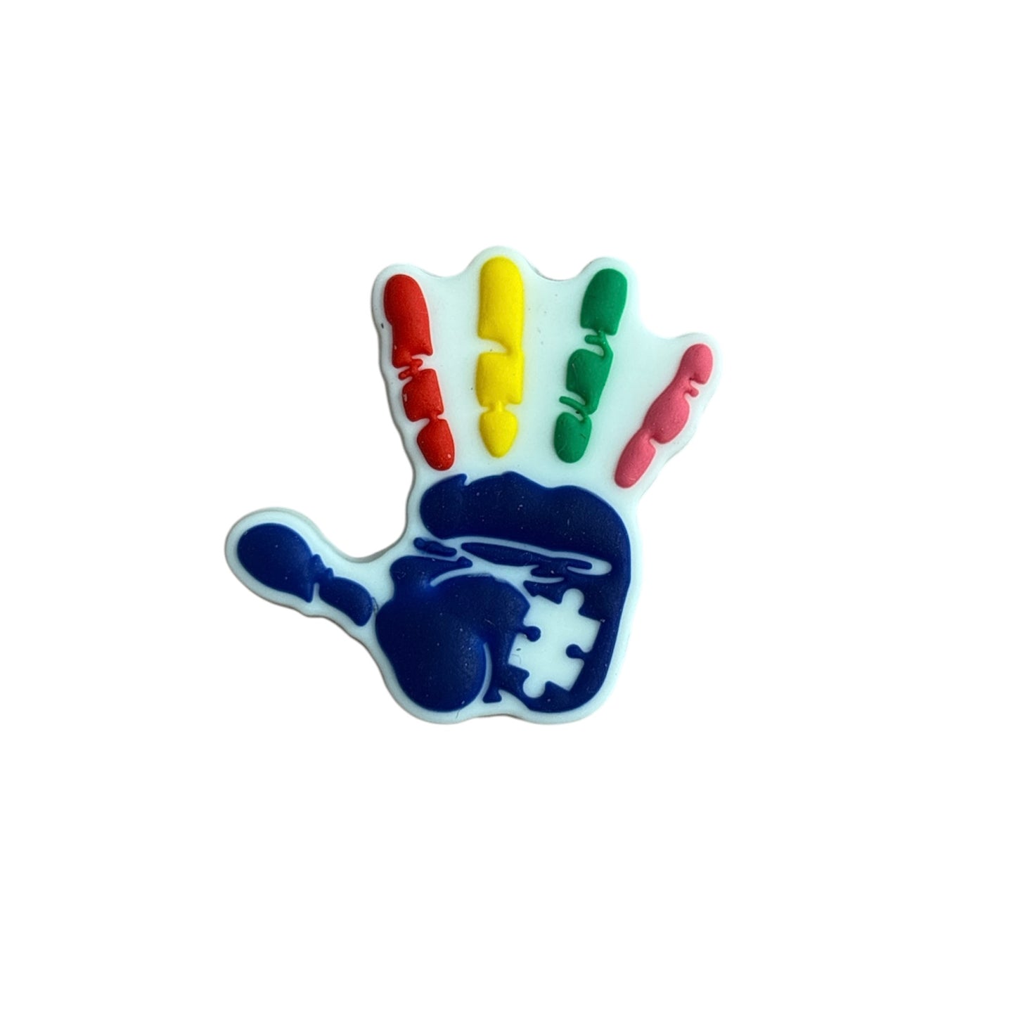 Autism Hand Focal Bead