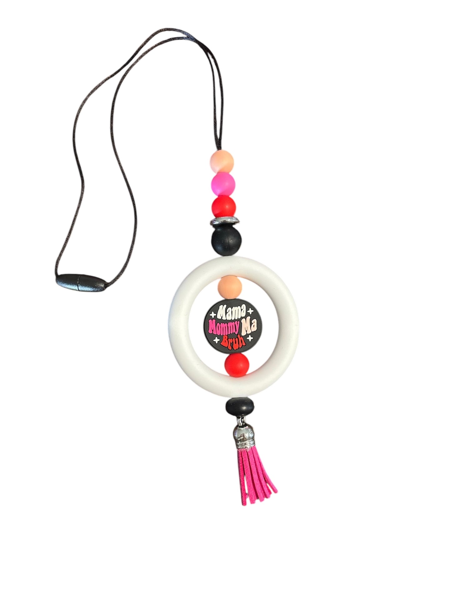 Mama to Bruh Car Charm