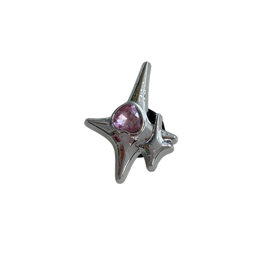 3D Pink’n’Silver Charm