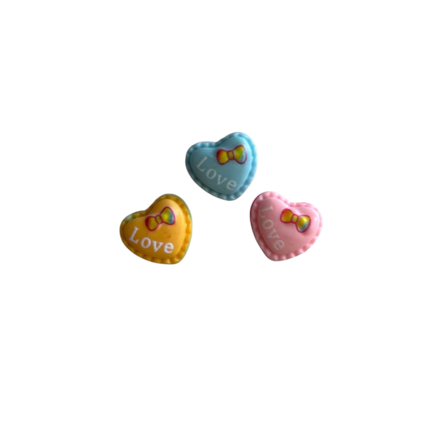 3D Love Cake Charm