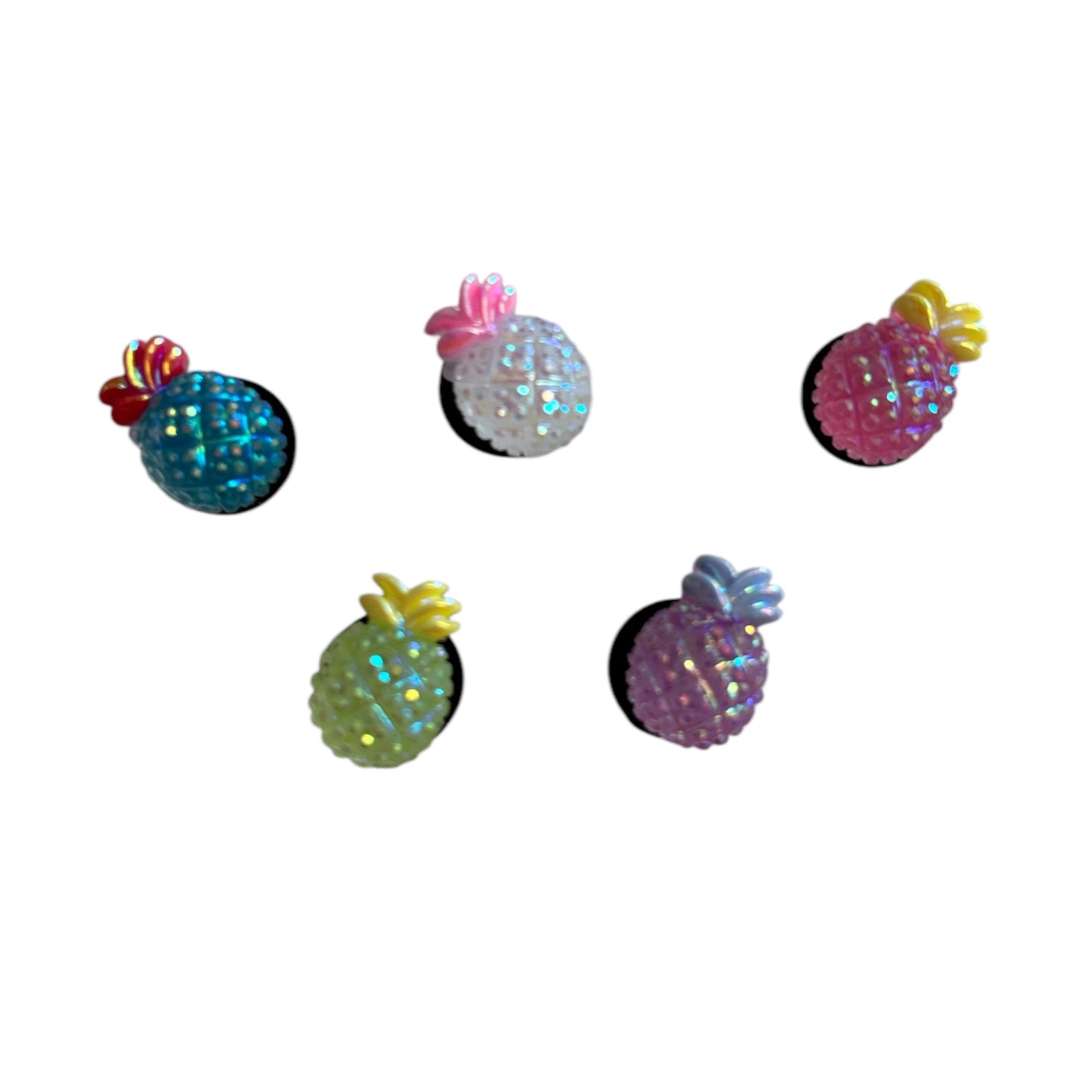 3D Sparkle Pineapple Charm