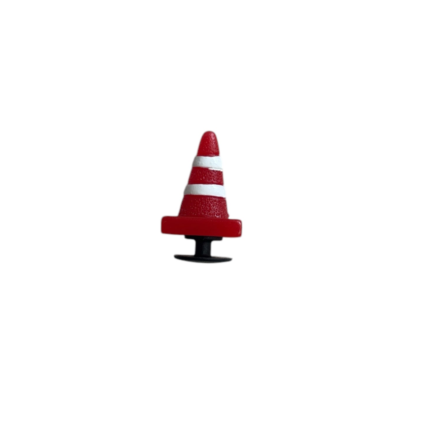 3D Traffic Cone Charm