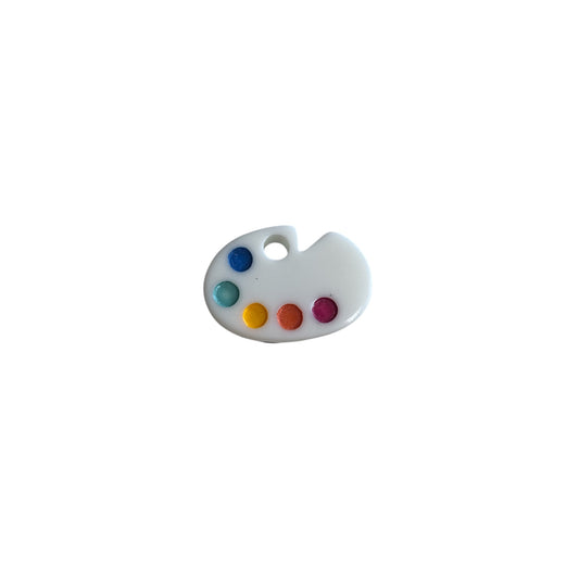 3D Paint Palette Charm
