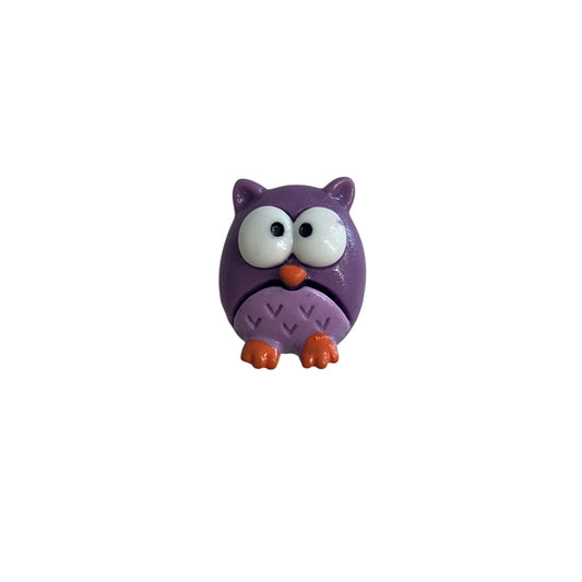 3D Owl Charm