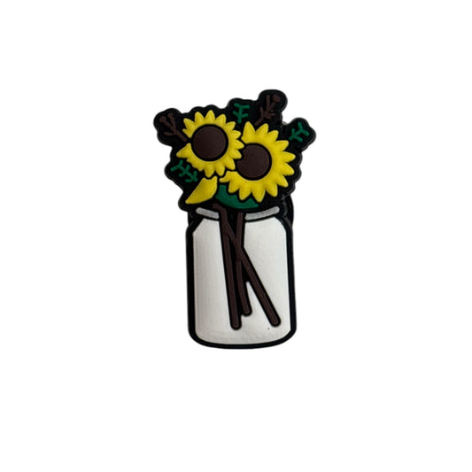 Sunflowers in Vase Charm