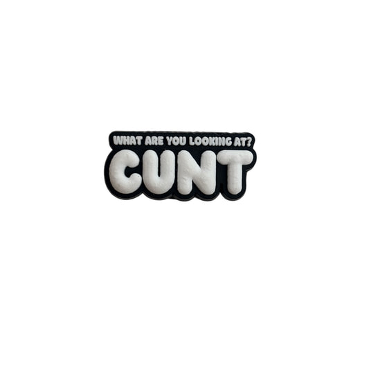 What Are You Looking At C*nt Charm