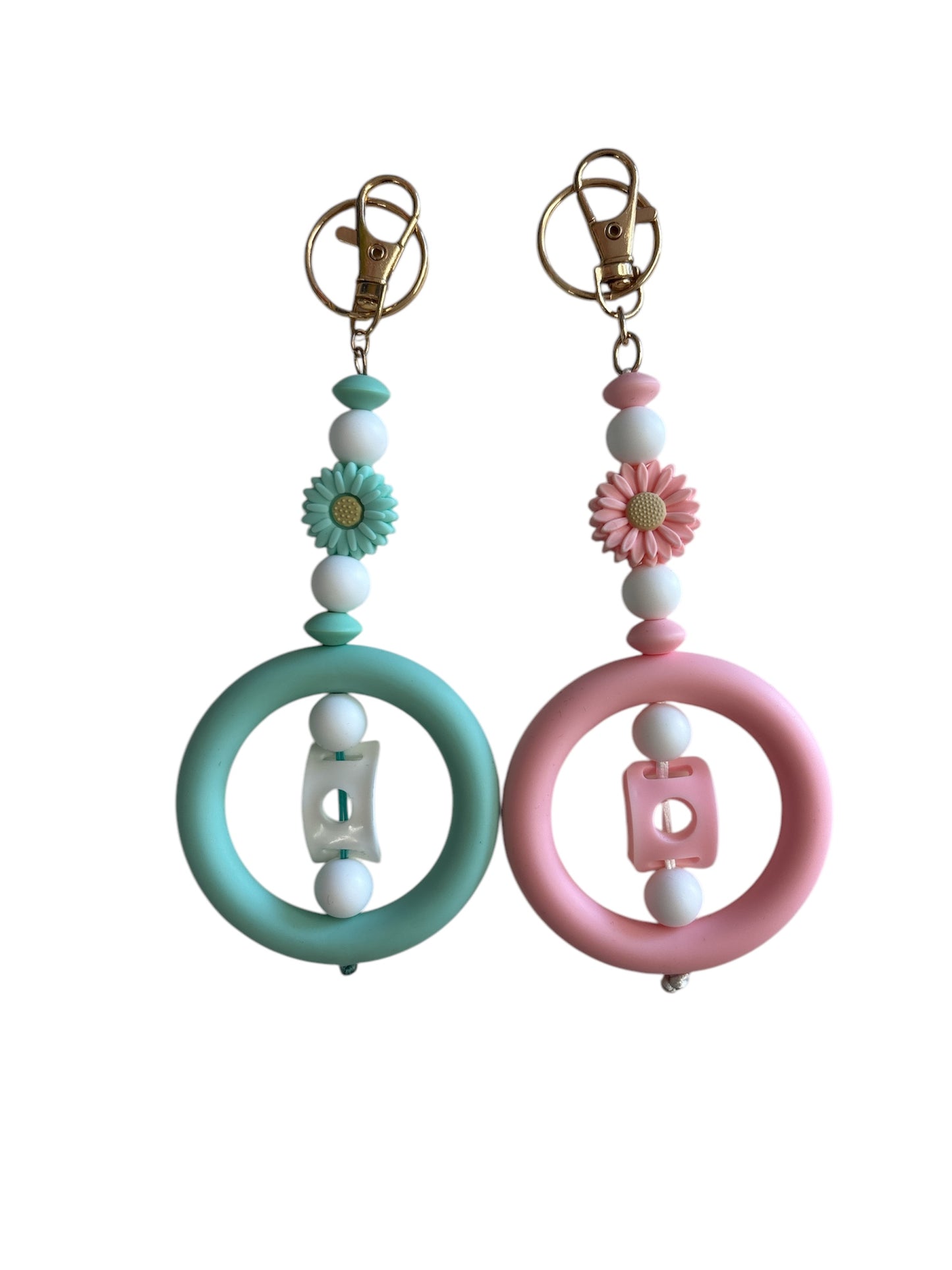 Daisy Chain Charm Keyring