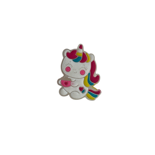 Unicorn Heartmail Charm