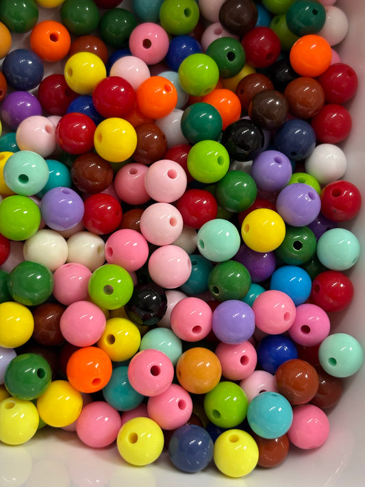 10mm BubbleGum Bead Mix