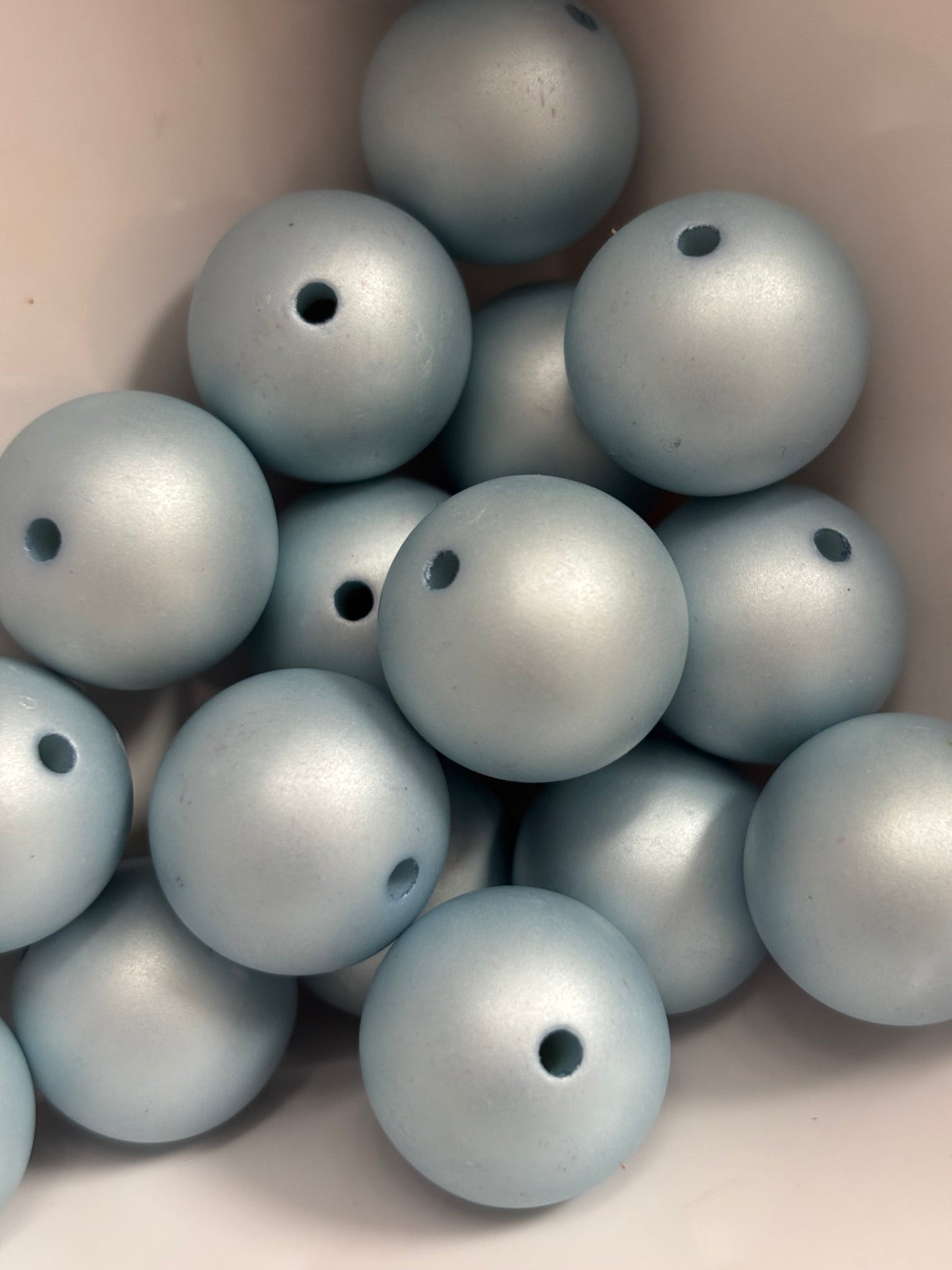 18mm Brushed Bead