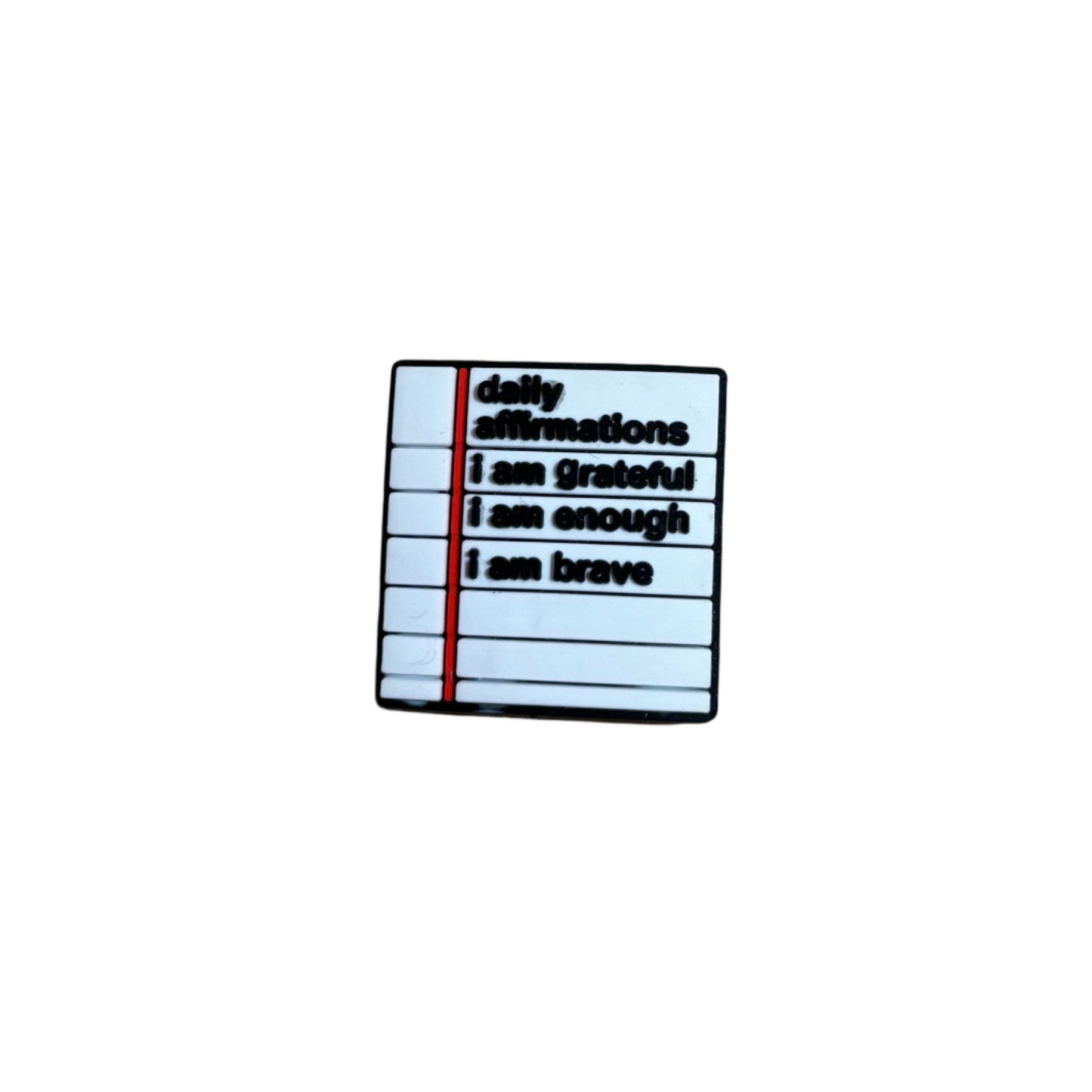 Daily Affirmations Charm