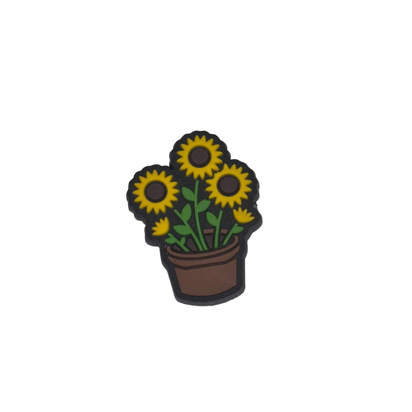 Sunflower Pot Charm