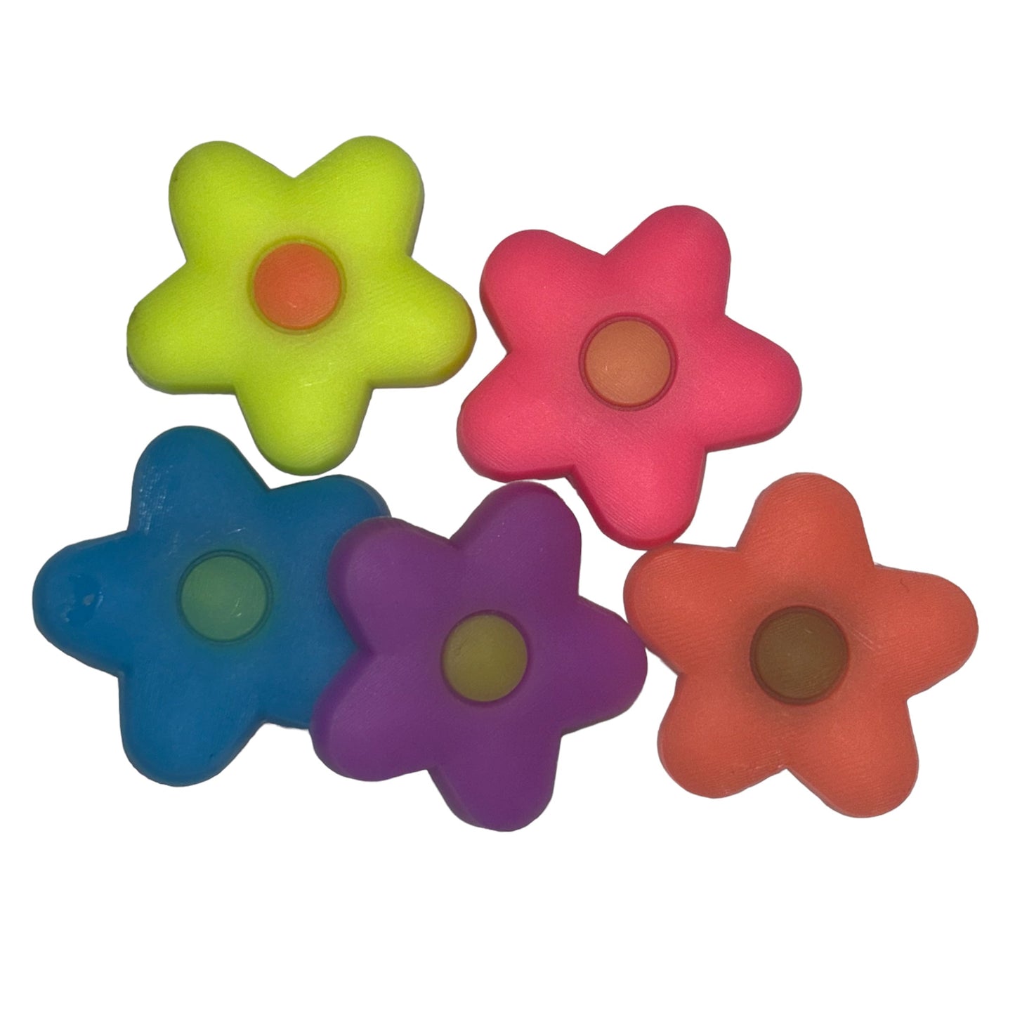 Glow In The Dark Flower Charm