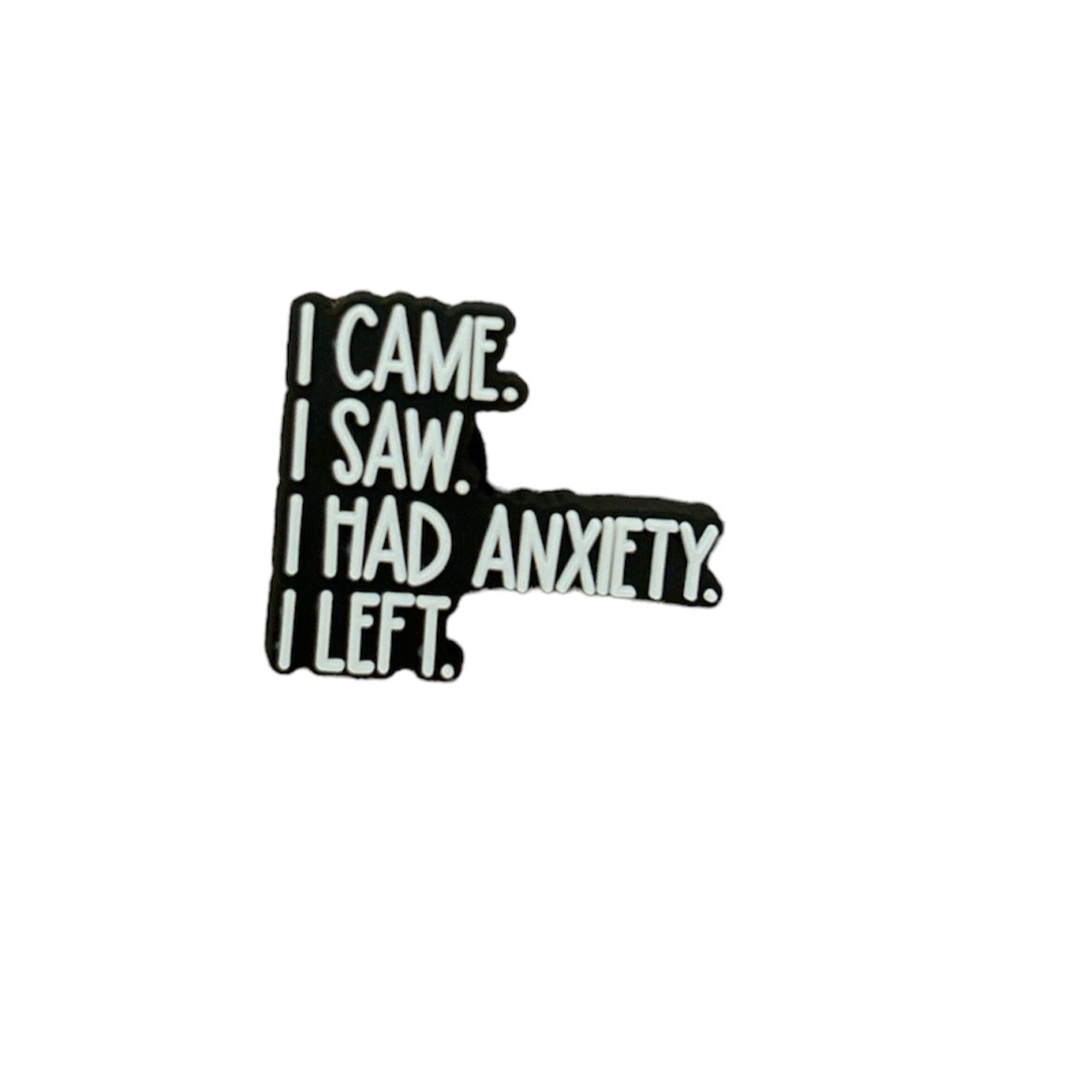 I Came, I Saw, I Had Anxiety, I left Charm