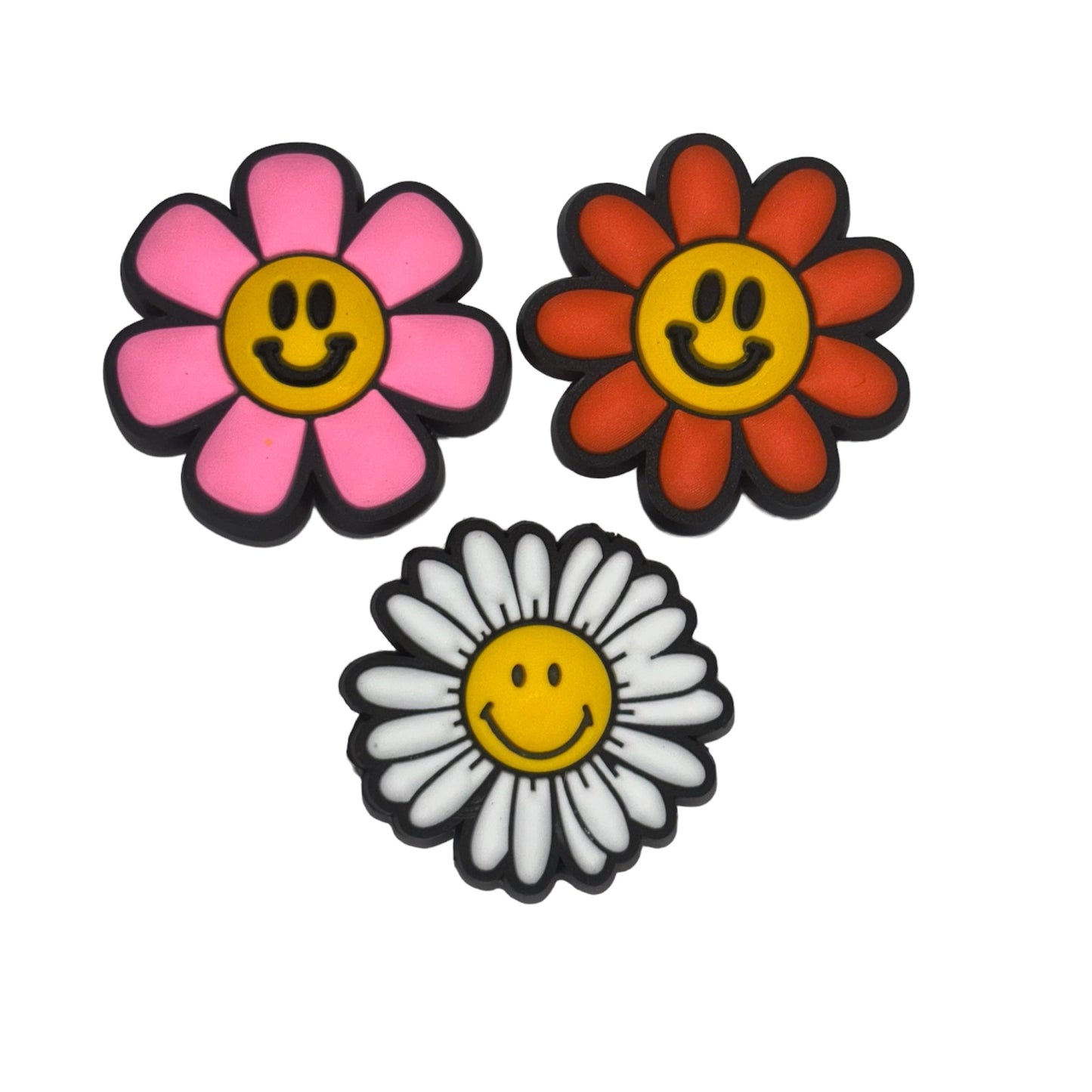 Smiley Flower Charm